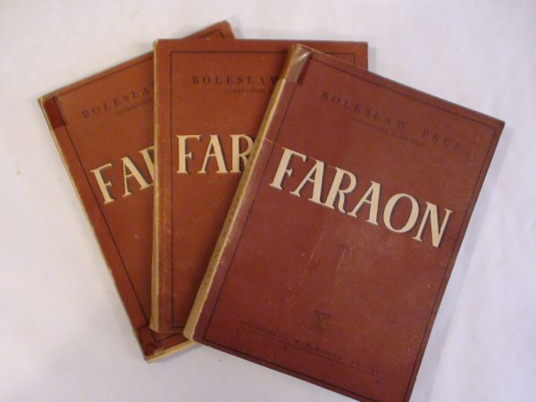 Prus Bolesław - Faraon Tom I-III 1946 r.