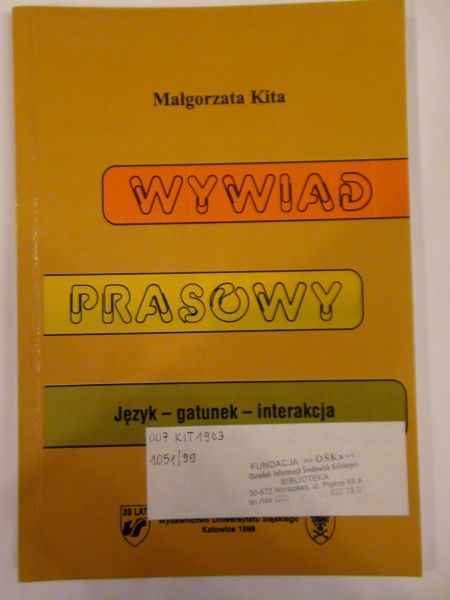 Kita Małgorzata - Wywiad prasowy