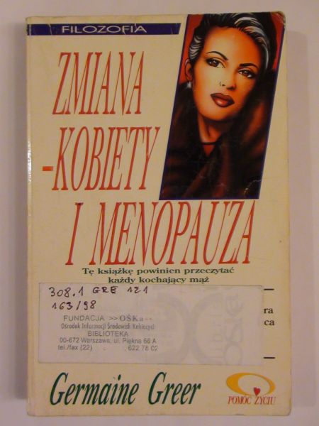 Greer Germaine - Zmiana Kobiety i menopauza
