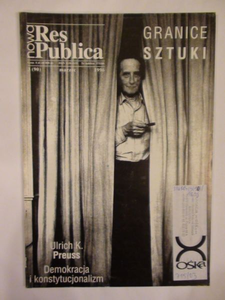 Gruszczyński P.,    - Res Publica Nowa nr 3 (90) 1996