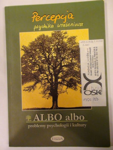 Percepcja psychika wrażeniowa