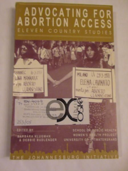 Klugman Barbara,   - Advocating for abortion access