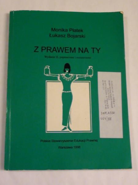 Bojarski Łukasz - Z prawem na ty