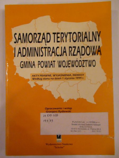 Samorząd terytorialny i administracja rządowa