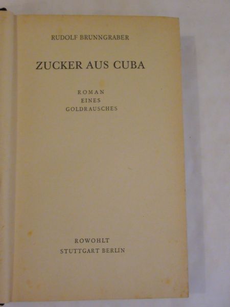 Zucker aus Cuba, 1942