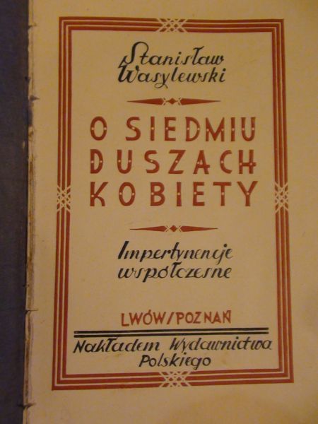 O siedmiu duszach kobiety 1922 r.