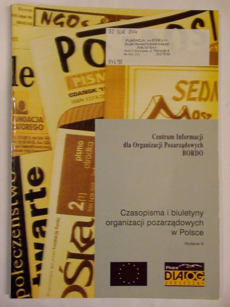 Centrum informacji dla organizacji pozarządowych BORDO