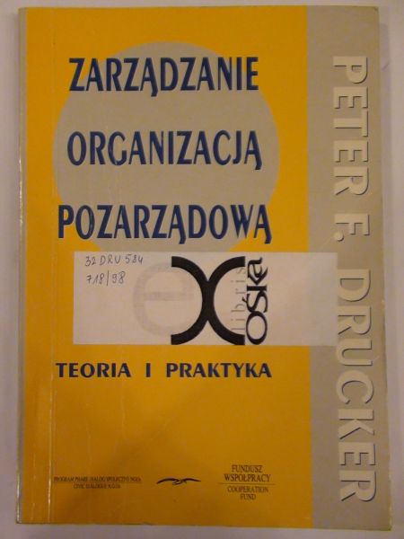 Zarządzanie organizacją pozarządową