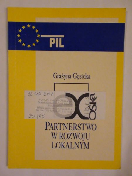 Partnerstwo w rozwoju lokalnym