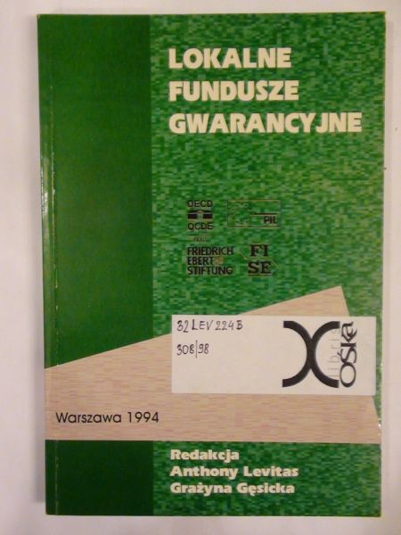 Levitas A., Gęsicka G. (red.)  - Lokalne fundusze gwarancyjne