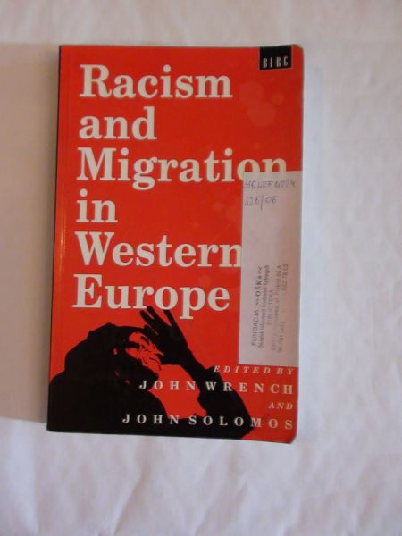 Solomos  - Racism Migration in Western Europe