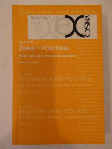 Durda Knezevic - Seminar Zene  i politika