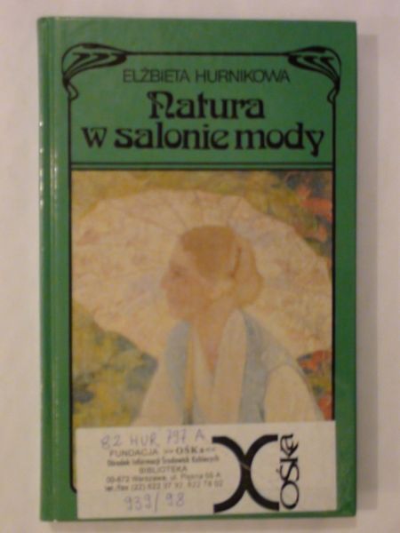 Natura w salonie mody