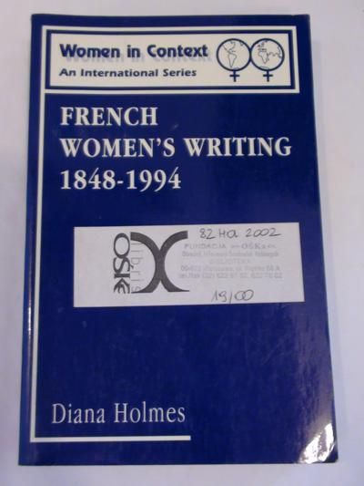 French women's writing 1848-1994