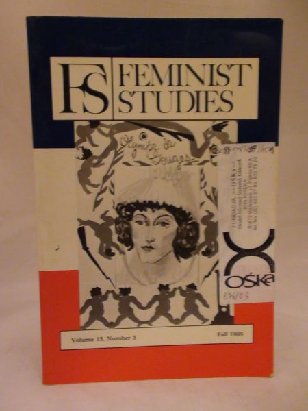 Fs Feminist Studies Vol.15 3-1989