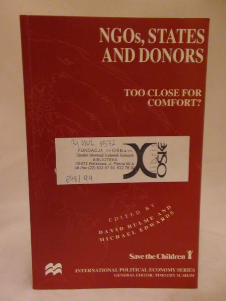 NGO's, states and donors