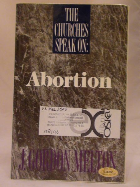 The Churches Speak on: Abortion