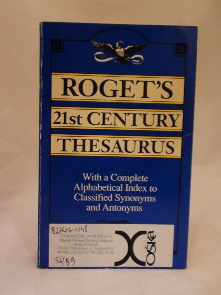 Roget's 21st century thesaurus