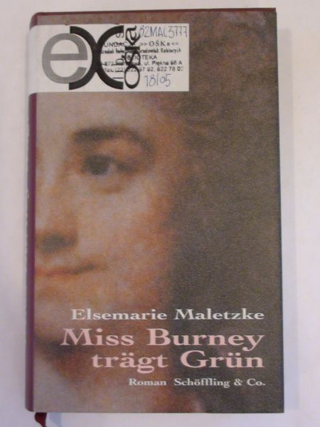 Miss Burney tragt Grun