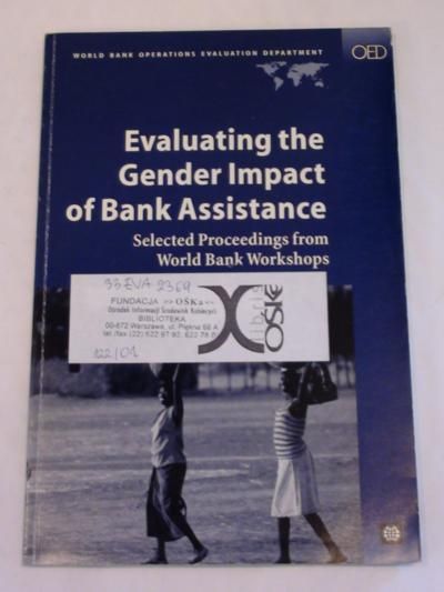 Evaluating the Gender Impact of bank Assistance
