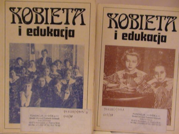 Anna  Kobieta i edukacja Tom II cz.1 i 2.