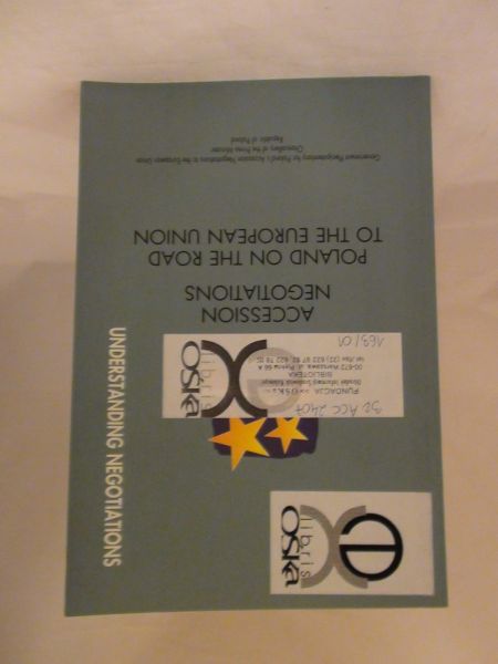 Accession negotiations Poland on the road to the european union