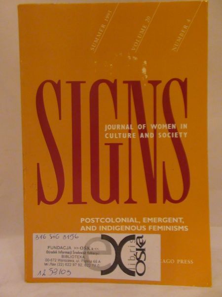 Signs: Journal of Women in Culture and Society, Volume 20, Number 4