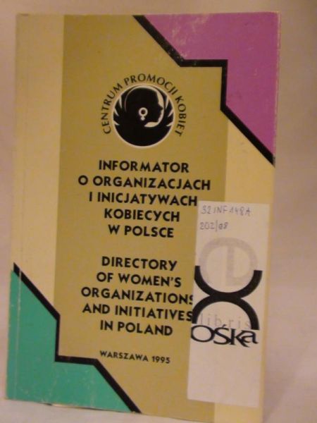 Jelonkiewicz Małgorzata (red)  Informator o organizacjach i inicjatywach kobiecych w Polsce