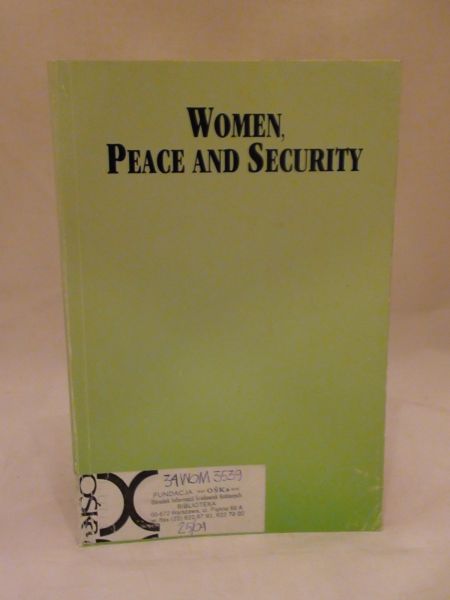 Women peace and security