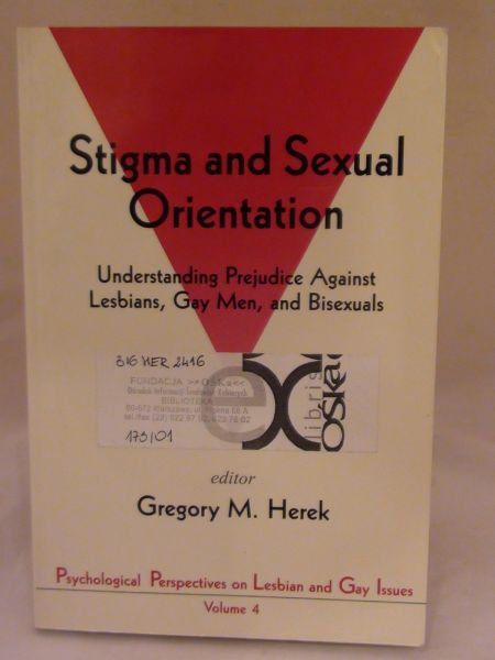 Stigma and Sexual Orientation