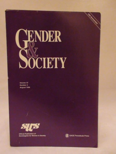 Gender and Society vol.10 1996