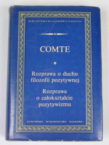 Rozprawa o duchu filozofii pozytywnej. Rozprawa o całokształcie pozytywizmu, BFK