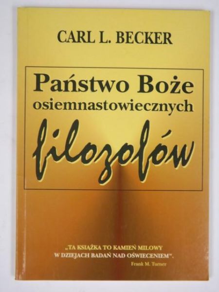 Państwo Boże osiemnastowiecznych filozofów