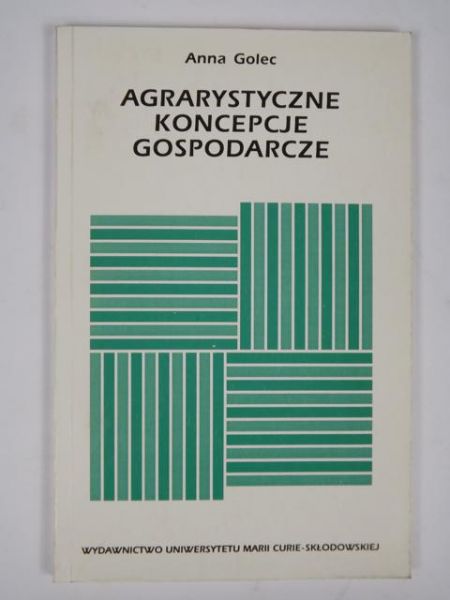 Agrarystyczne koncepcje gospodarcze, autograf