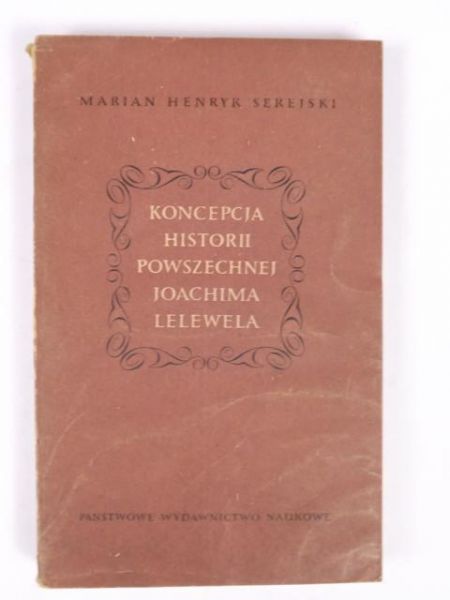 Koncepcja historii powszechnej Joachima Lelewela