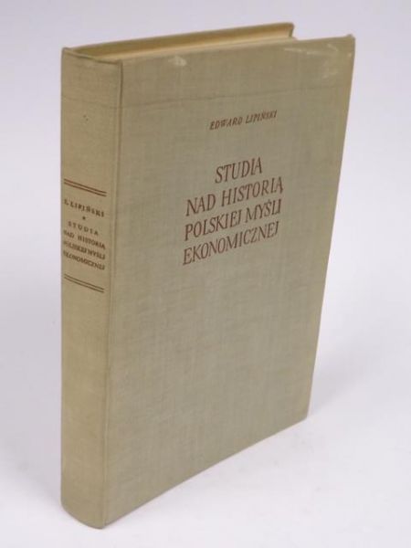 Studia nad historią polskiej myśli ekonomicznej