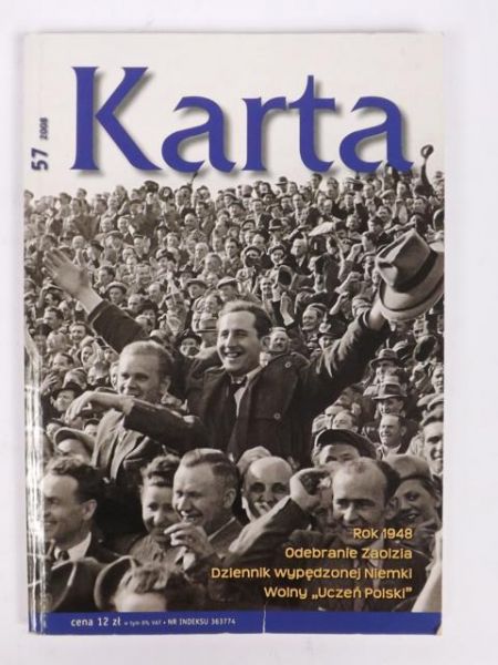 Gluza Zbigniew (red.) - Karta, nr 57 2008
