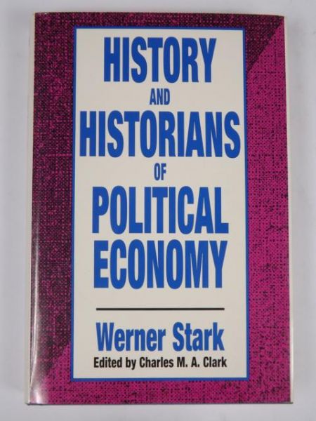 History and Historians of Political Economy