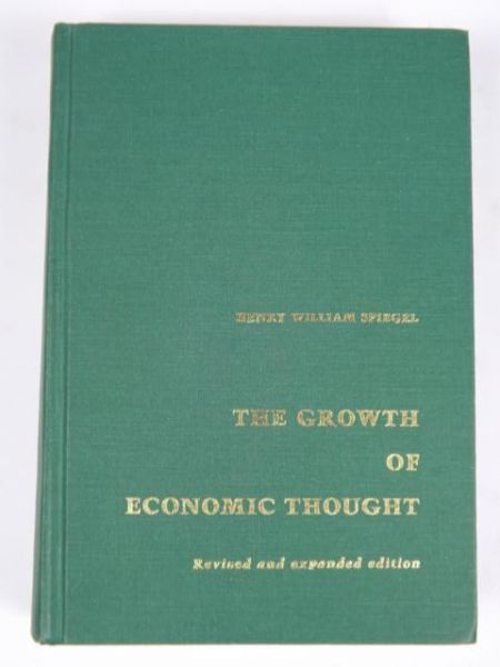 The Growth of Economic Thought