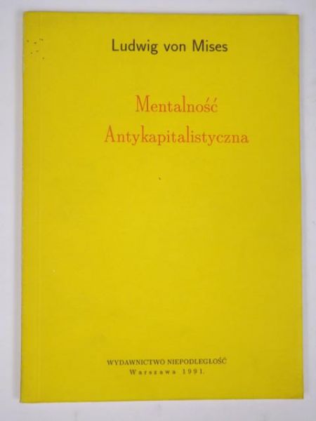 von - Mentalność Antykapitalistyczna