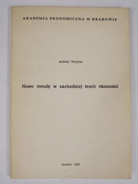 Nowe trendy w zachodniej ekonomii