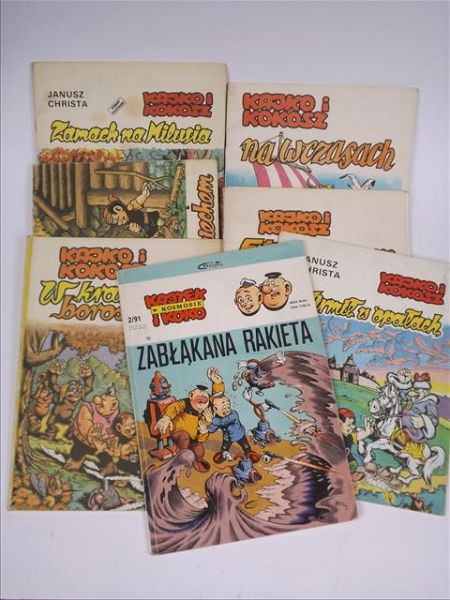 Christa Janusz - Kajko i Kokosz, 7 części