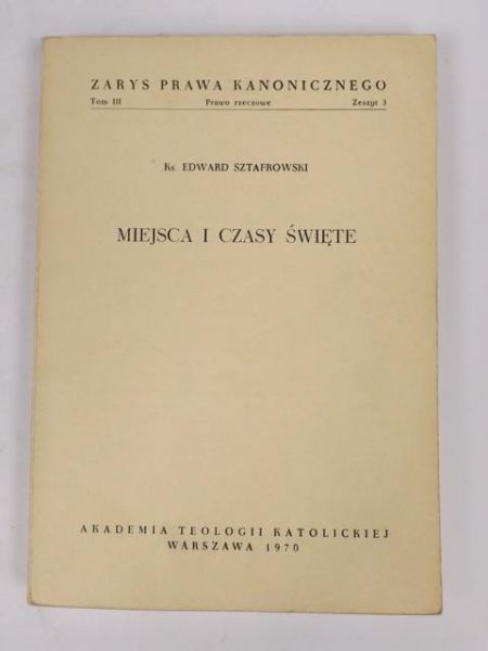Miejsca i czasy święte