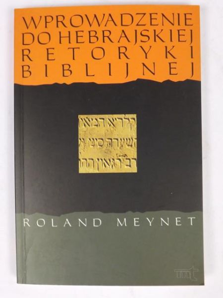 Wprowadzenie do hebrajskiej retoryki biblijnej, MT