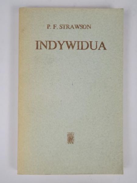  Indywidua. Próba metafizyki opisowej