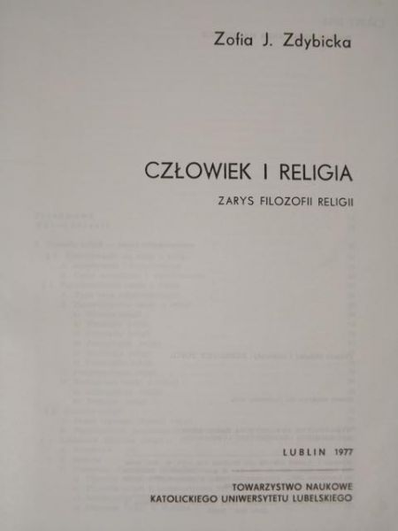 Człowiek i religia