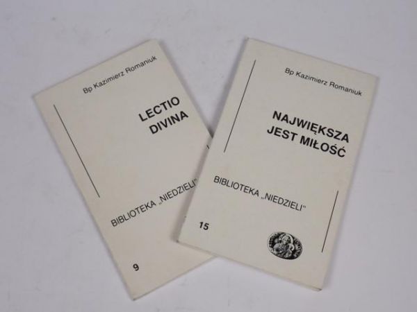 Największa jest miłość/Lecto Divina, 2 książki