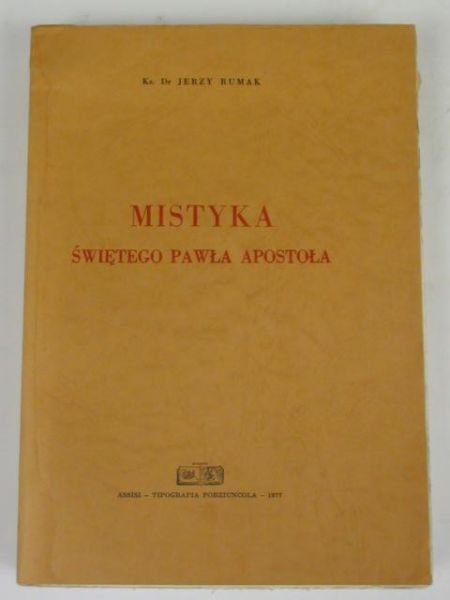 Mistyka świętego Pawła Apostoła