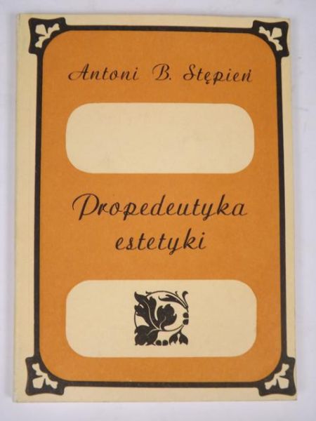 Propedeutyka estetyki