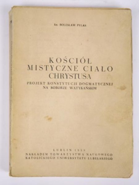 Kościół: Mistyczne ciało Chrystusa, autograf